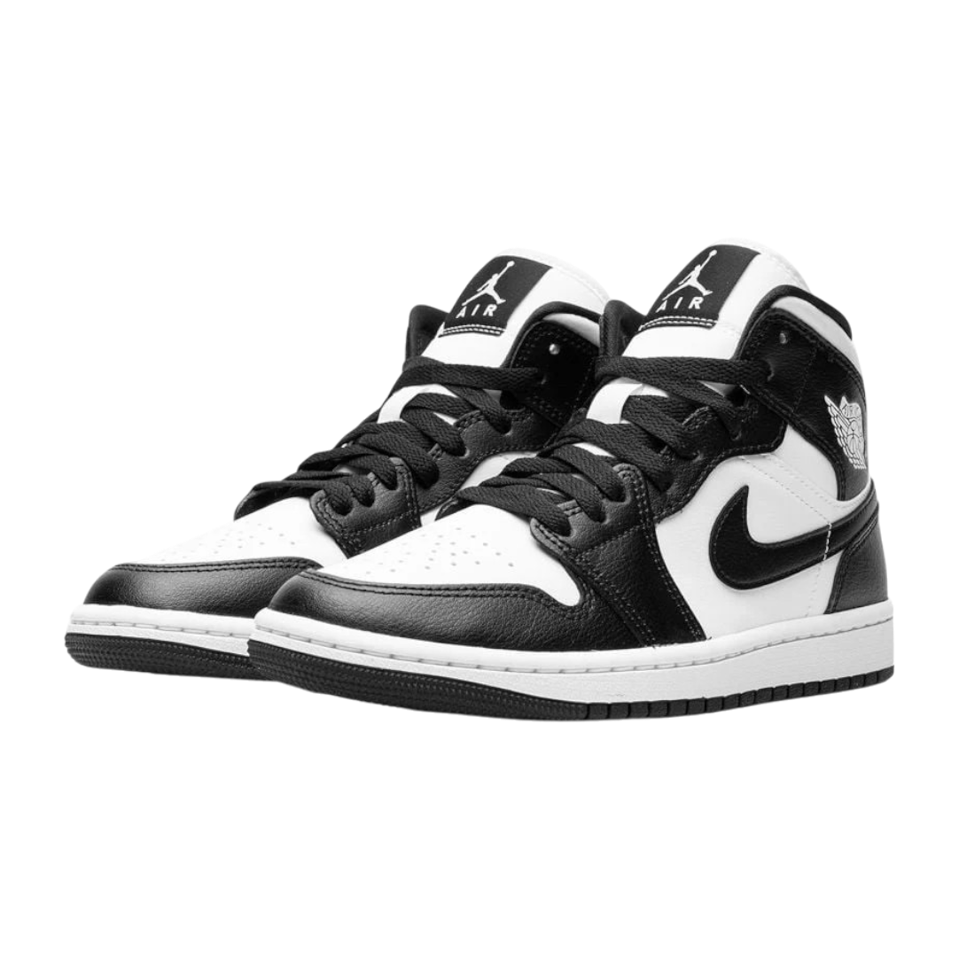 JORDAN 1 MID BLACK PANDA