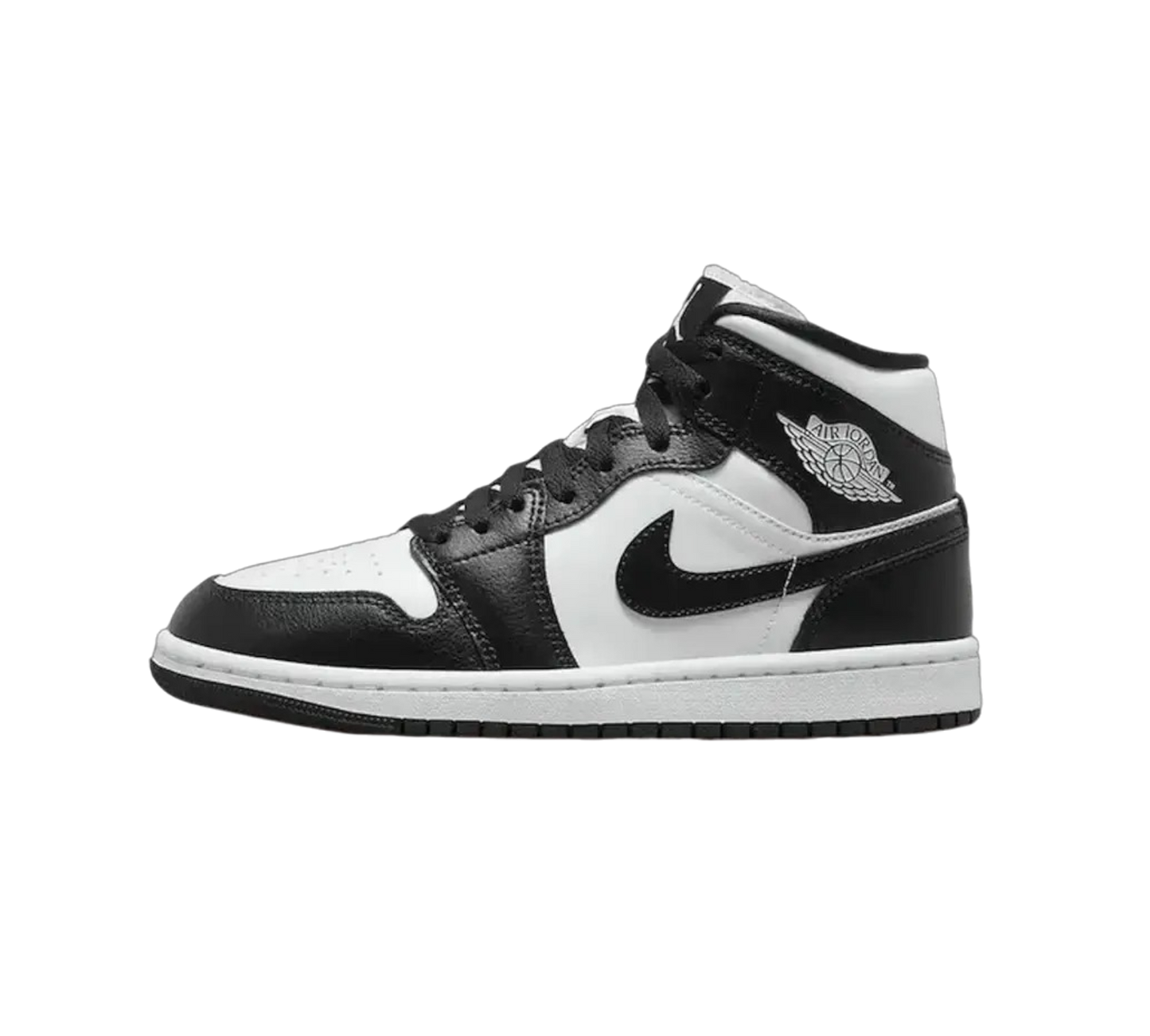JORDAN 1 MID BLACK PANDA