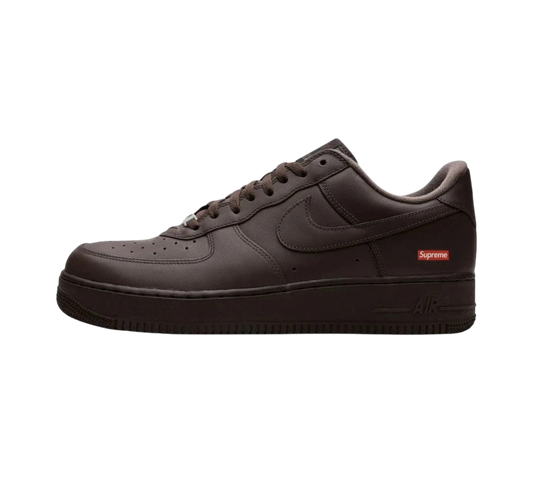 SUPREME X NIKE AIR FORCE 1 LOW BAROQUE BROWN