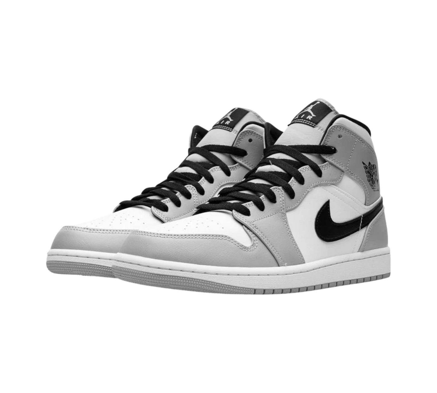 JORDAN 1 MID LIGHT SMOKE GREY